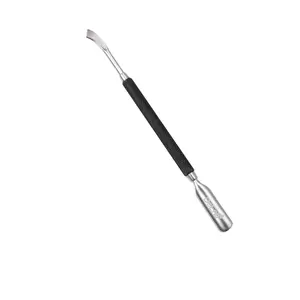 DeEnti Premium Metal Cuticle Pusher - Dual Sided Stainless Steel for Nail Care and Polished Look