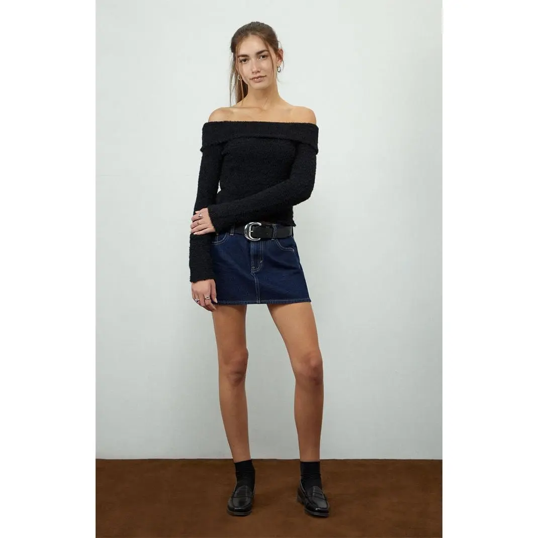 Beverly and Beck Women's Cadence Off-The-Shoulder Sweater
