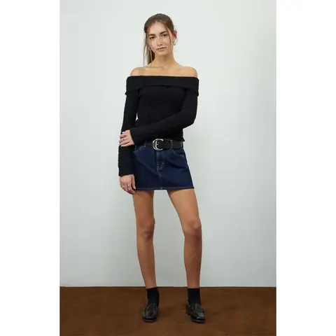 Beverly and Beck Women's Cadence Off-The-Shoulder Sweater