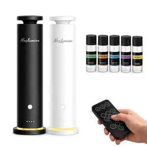 Scent Diffuser kit | Covers an area of ​​up to 1500 square feet | Cold-Air Diffusion Technology with | Touch and remote control | night light with 3 brightness levels | timer switch（Does not contain essential oils）
