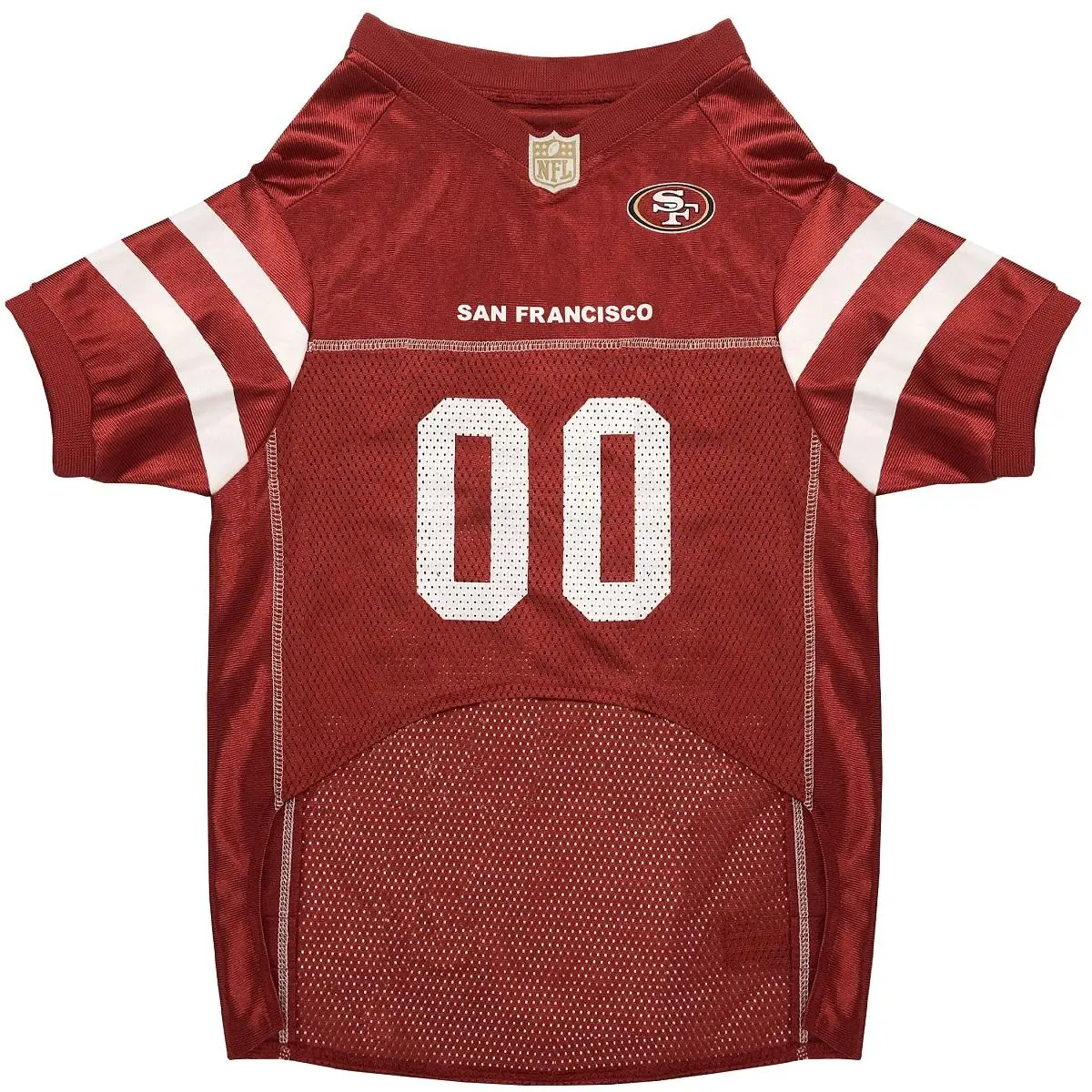 SAN FRANCISCO 49ERS MESH JERSEY FOR DOGS AND CATS SAN FRANCISCO 49ERS MESH JERSEY FOR DOGS AND CATS