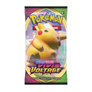 Pokémon Sword & Shield Vivid Voltage Pack (1) - 10 Cards & Basic Energy