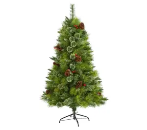 Nearly Natural 5' Montana Mixed Pine ArtificialChristmas Tree