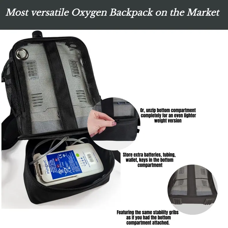 Oxygen Concentrator Backpack Fits, Inogen One G3, Inogen One G5, Oxlife ...