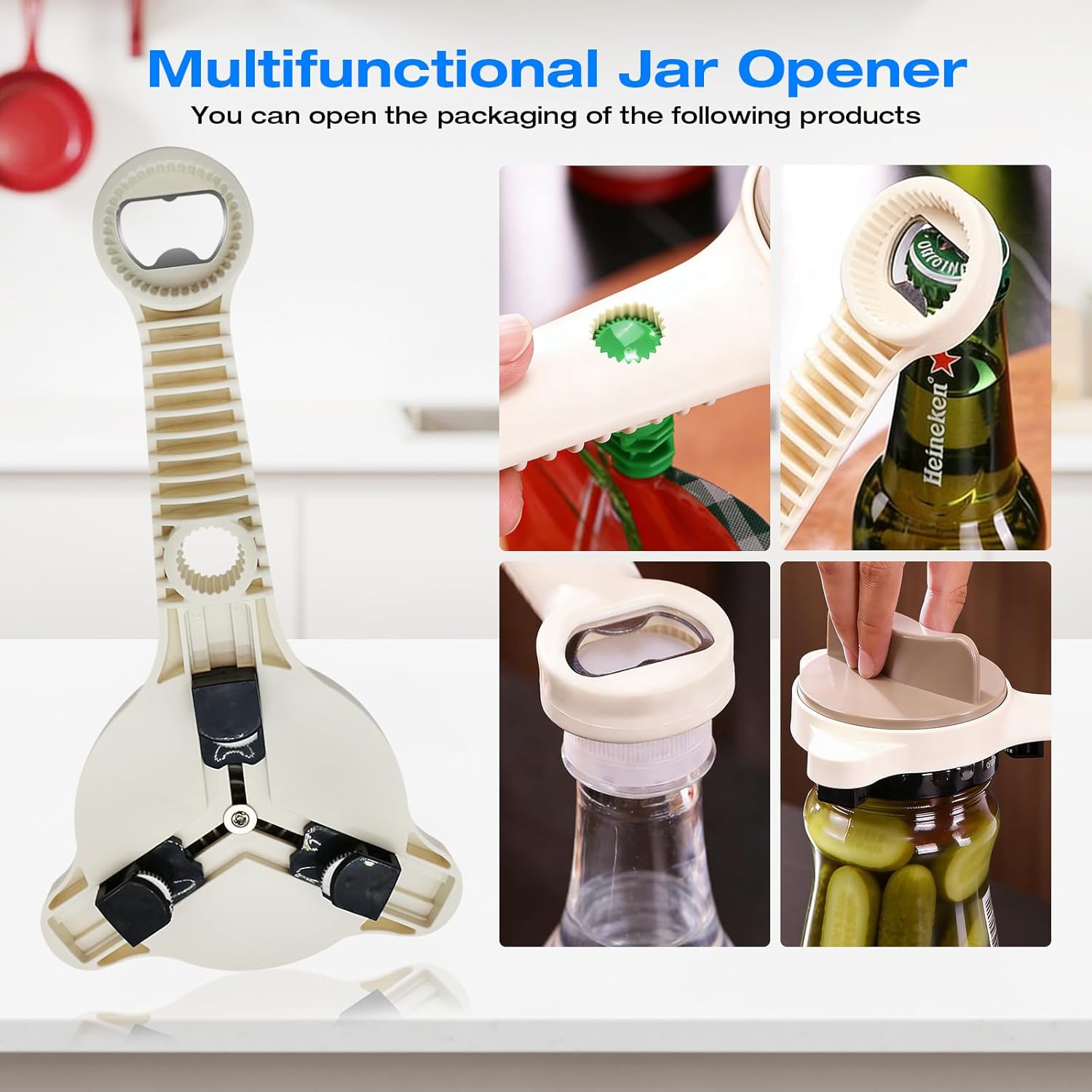 4-in-1 Bear Can Opener | The Cutest Kitchen Gadget That Does It All!