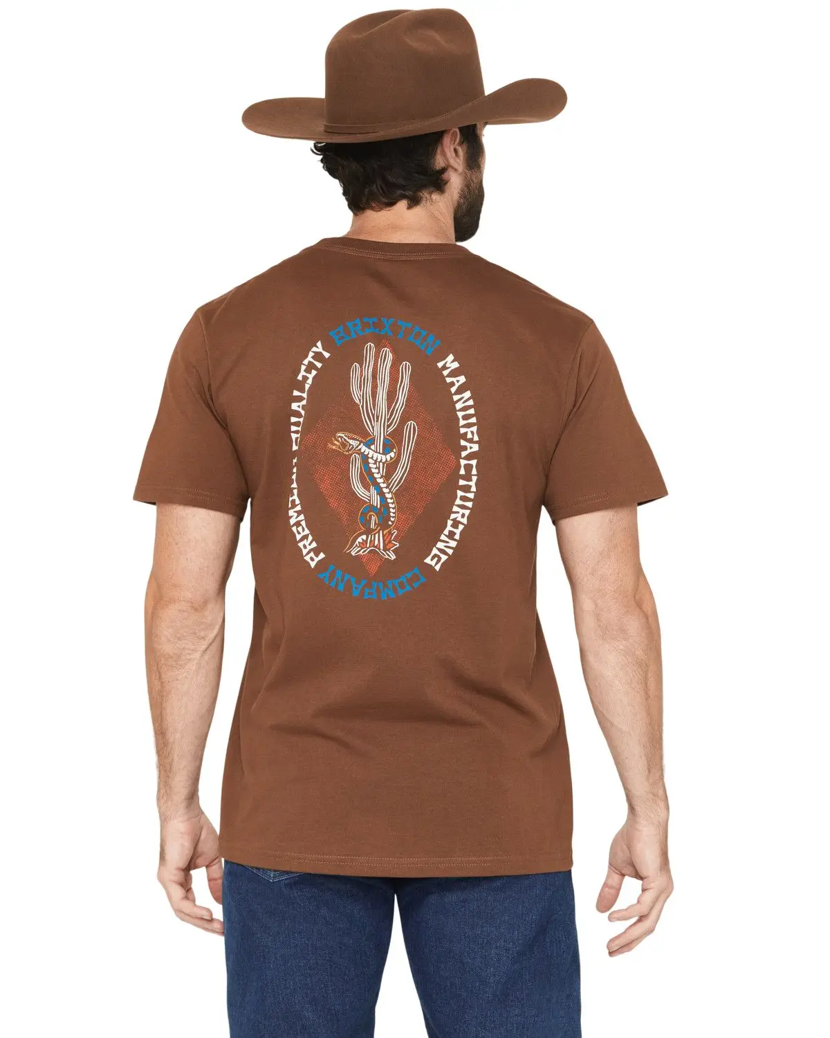 Brixton Men's Men'S Boot Barn Burrill Short Sleeve Graphic T-Shirt - 17454