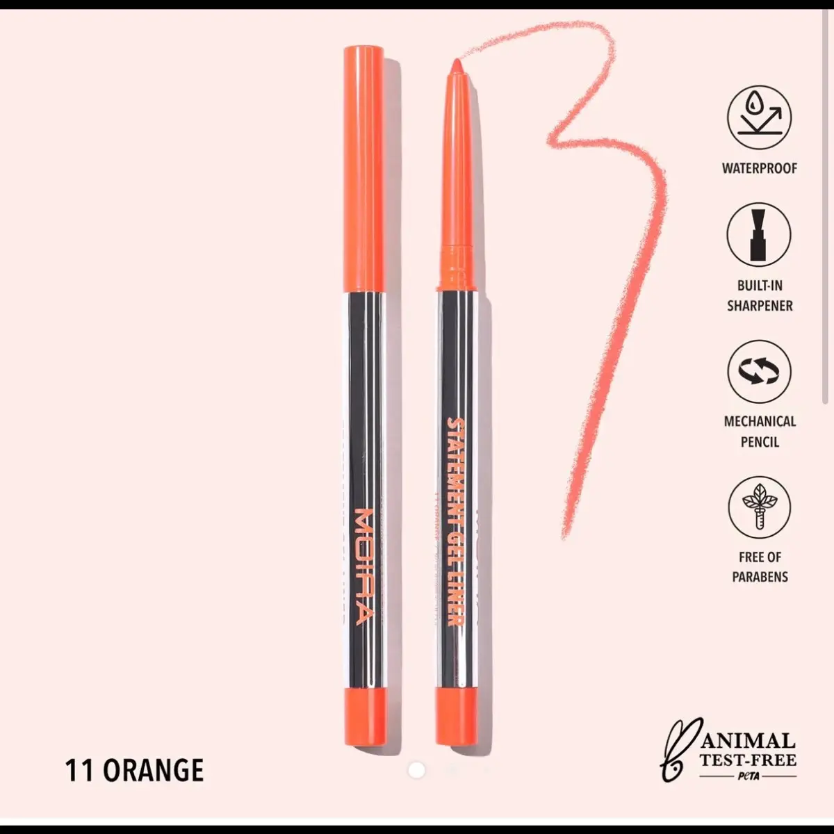 Orange Moira Eyeliner