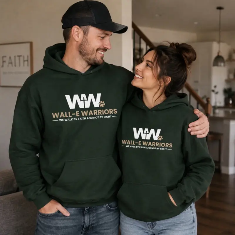 Forrest green Wall-E Warrior Unisex Hoodie