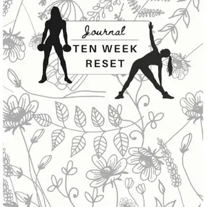 Pain to Power Healing Journal - 10-Week Reset Journal for Women's Wellness Transformation with Meal Planning & Mindful Reflections