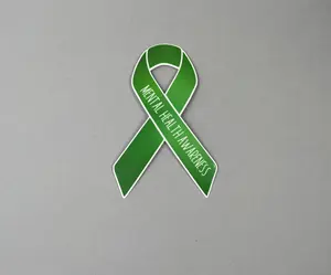 Mental Health Awareness Ribbon Sticker