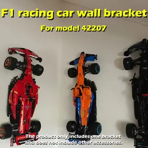 Racing Car Wall Mount Bracket for Model 42207, Home Decor Accessory, Display Stand, Perfect for Showcasing Favorite Memorabilia