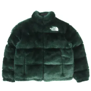 Pre-owned Supreme Resin / Acrylic Small Leather Goods The North Face Faux Fur Down Jacket