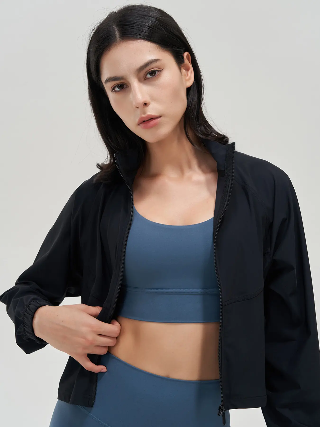 Jacket Lj0108 Lightweight Comfortable Breathable Thin Sporty Fashion Sports Outerwear for Active Lifestyle All Seasons Wear Workout Jackets Yoga Jackets