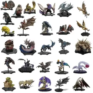2026 new Monster Hunter World Ice Borne Figure PVC Models Hot Dragon Basarios Nergigante Tigrex Action Figure Decoration Toy Model