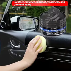 Car Interior Repair Kit, Multi-Purpose Car Restoration, Paste Refinish Nano Crystal Layer Technology, Long-Lasting Gloss and Smooth Finish, Car Detailing Products