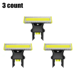 NEW Replacement Blade Set for Electric Shaver, 3 Counts Beard Trimmer Replacement Heads, Beard Shaver Accessories, Perfect Gift for Men, Beard Shaver Kit