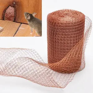 Copper Mesh Roll Rodent Control for Pest-50 ft x 5 in, Rustproof for Bat & Snails-DIY Hole Filler or Gardening
