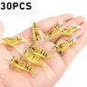 30Pcs Realistic Shrimp Soft Lure, Bionic Imitation Shrimp Bait, Flexible Soft Plastic Fishing Lures, High Fish Attraction Tackle, Durable Artificial Baits for Freshwater Saltwater Outdoor Angling
