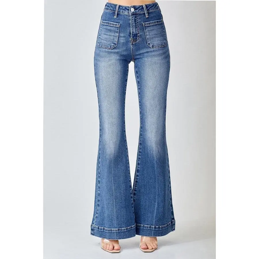 Risen High Risen Front Pocket Flare