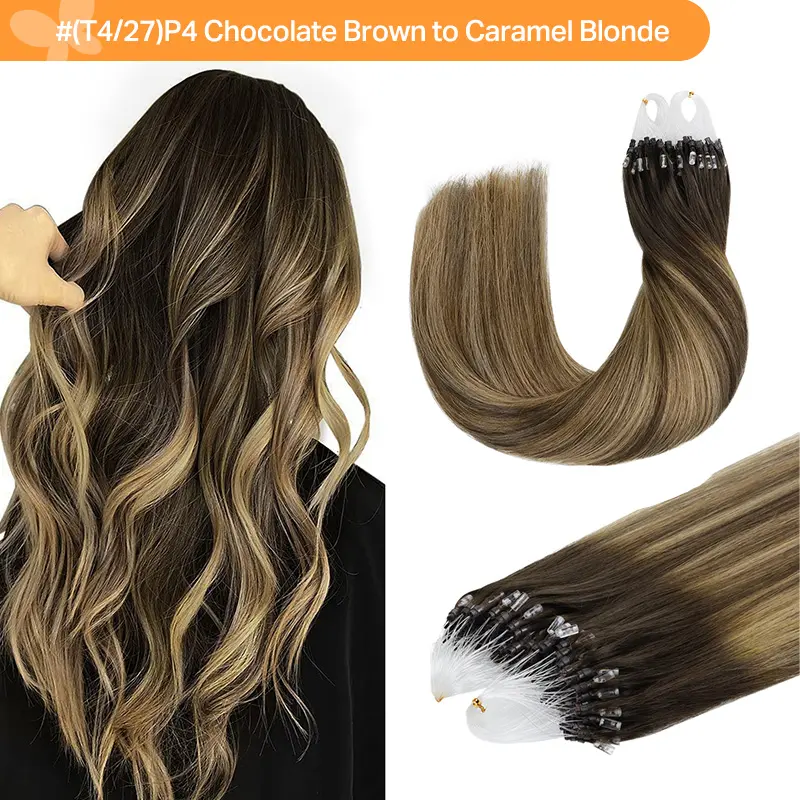 #(T4/27)P4 Chocolate Brown to Caramel Blonde