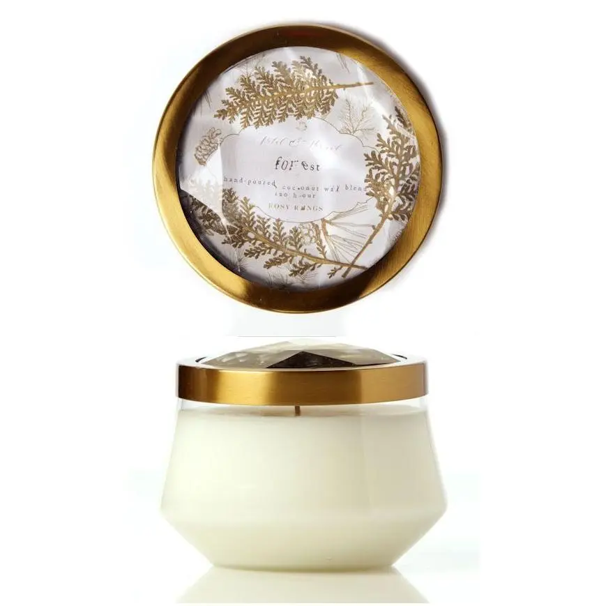 FOREST Rosy Rings Memento Vessel Petal and Thread Scented Jar Candle