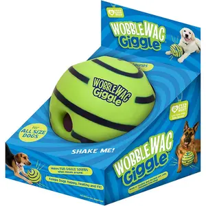 Wobble Wag Giggle Ball: The Ultimate Interactive Toy for Dogs!