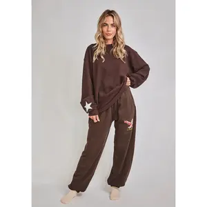 Sweatpants Plush - Brown