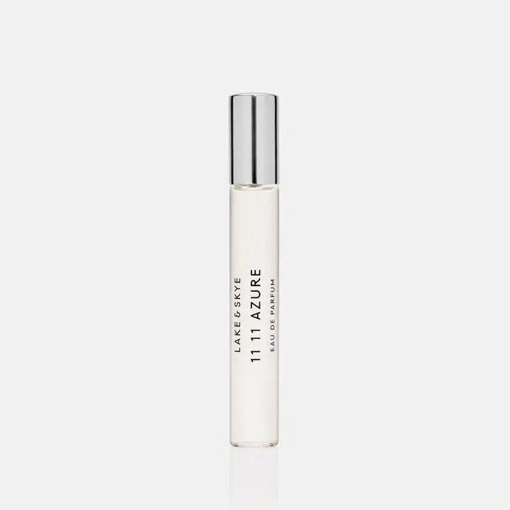 Lake & Skye 11-11 Azure Cruelty-Free Unisex Body Perfume, Enchanting Fragrance Travel-Size Purse Spray for Adults, 15 mL/0.5 fl oz
