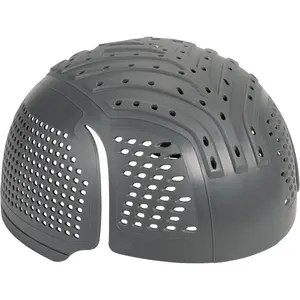 Universal Bump Cap Insert with Extra Venting, Fits Into Any Baseball Hat, Charcoal