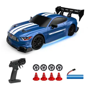 1:24 Four-Wheel Drive Remote Control Car, Boy's Drift Race Toy, Includes Spare Tire, Suitable for Various Terrains, Perfect Birthday Gift for Boys Aged 8-10, Rc Drift Car, Drift Rc Cars