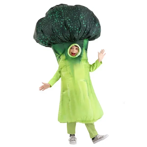 Kid's Inflatable Scrumptious Broccoli Costume