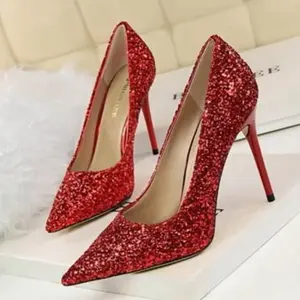 Women Pumps High Heels Wedding Party Bling Women Heels Glitter Pumps Shoes (Color : 1) Red, Size : 38 EU) 2) Platform Heels Women Mary Janes Thick Platform High Heels Pumps Party Shoes Size -40 (US-9) 3) Circus by Sam Edelman Khiara Platform Mary Jane