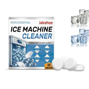 Ice Machine Cleaner Tablets - Nickel Safe Scale Remover for Home Use - Perfect Kitchen Accessory for Keeping Your Ice Maker Sparkling Clean