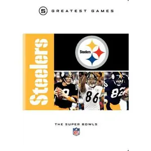 USED-NFL Pittsburgh Steelers: 5 Greatest Games, The Super Bowls by NFL GREATEST GAMES: STEELERS SUPER BOWLS (DVD)