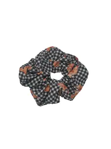 TEDDY BEAR  HAIR SCRINCHIES