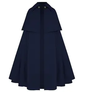 Steampunk Medieval Cape Cloak for Men and Women, Historical Renaissance Costume - Womenswear