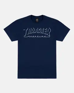 Thrasher - Shadow Mag Logo SS - Navy