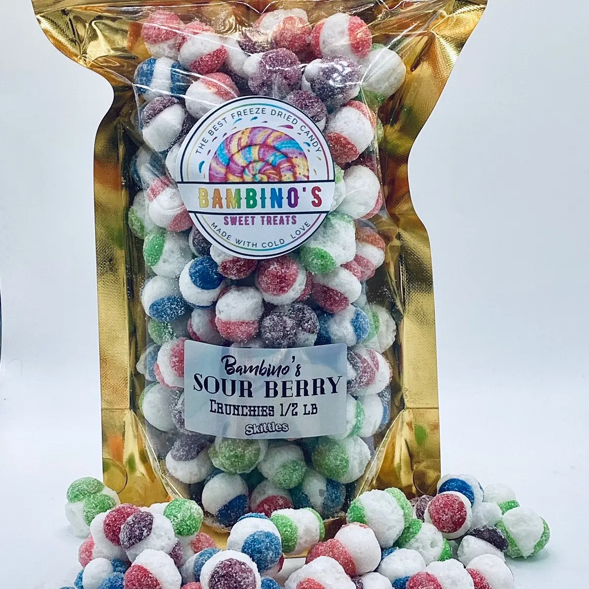 SOUR Berry Crunchies HALF POUND SOUR Berry Crunchies HALF POUND