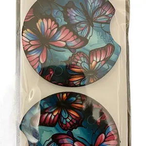 Sublimation car coasters