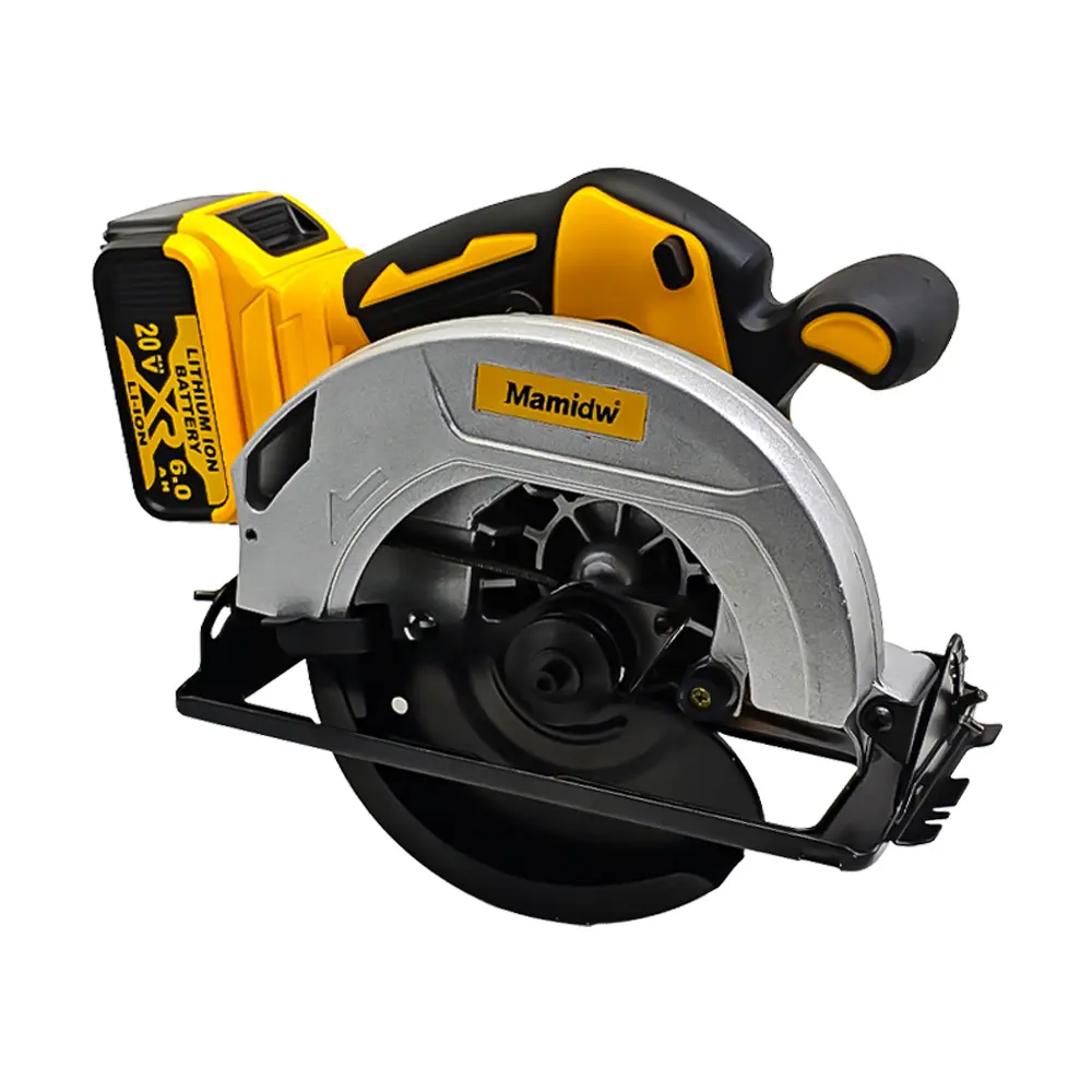 [Summer Season Value Pick]-Mayezi 7-Inches Cordless Circular Saw for Wood, Plywood, Framing, Cutting Lumber, Compatible with DeWalt 20V Max, Heavy Duty Aluminum Body, 0-45° Bevel Adjustment for Angled Frames (No Battery)