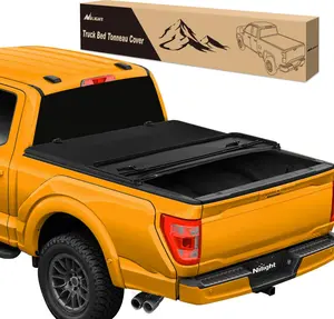 Nilight Soft Tri-fold Truck Bed Tonneau Cover Compatible with Ford F150 2015 2016 2017 2018 2019 2020 2021 2022 2023 2024 2025-6.5ft Automotive  dealsforyoudays