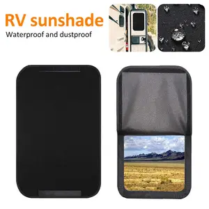 RV Door Shade Sun Blackout Cover UV Protection Camper Trailer Window Cover New