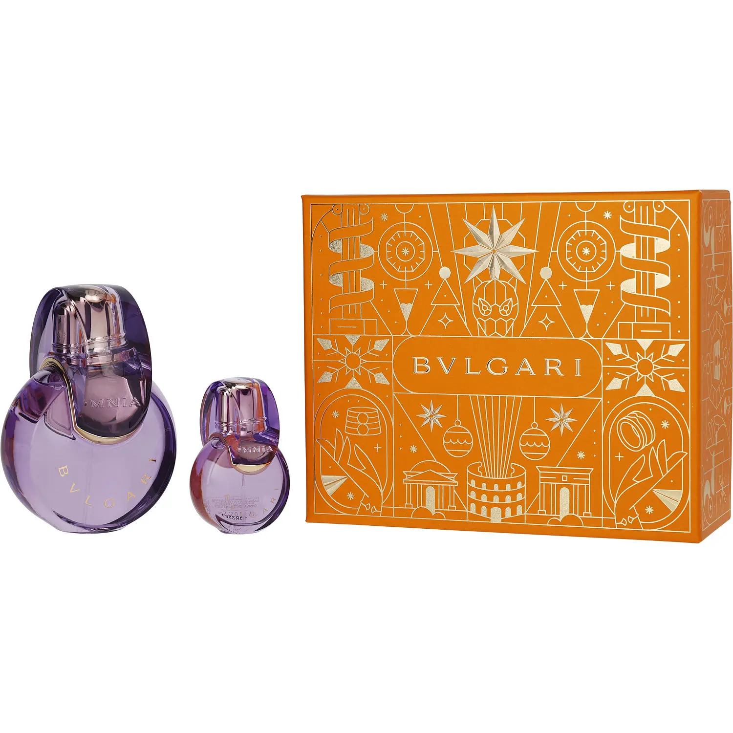 Bvlgari Omnia Amethyste Set-Edt Spray 3.4 Oz & Edt Spray 0.5 Oz For Women Bvlgari Omnia Amethyste Set-Edt Spray 3.4 Oz & Edt Spray 0.5 Oz For Women