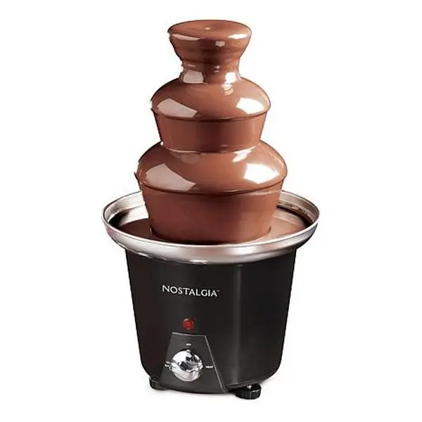 Nostalgia CFF965 3-Tier 1.5-Pound Chocolate Fondue Fountain