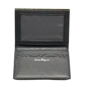 Pre-owned FERRAGAMO Leather Small Leather Goods SALVATORE SALVATORE Bifold ID Holder
