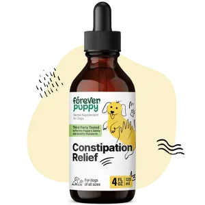 Constipation Relief for Dogs - Stool Ease Dog Supplements - Sea Moss & Slippery Elm for Digestive Health - Fiber Vitamins and Supplements for Constipation - All Breeds & Sizes - 4 oz Probiotics