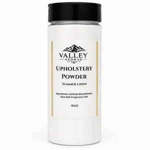 Valley Aromas Upholstery Powder 16 oz - Versatile Upholstery Powder for Various Applications, Long-Lasting Fragrance