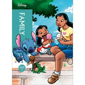 Disney Mystery Coloring: Family: A Color by Number Book -- Disney - Paperback