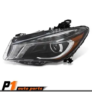 Left Side Xenon Headlight Assembly Fit For 2014-2016 Mercedes-Benz CLA45 AMG CLA250