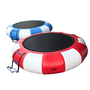 Inventory 10ft /3m Large Outdoor Water Toys Inflatable Water Trampoline Bounce Swim Platform For Adult Kids Water Sports